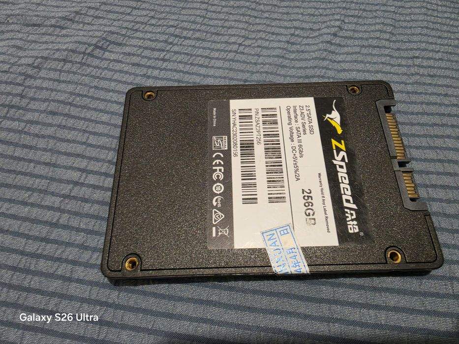 SSD  512,256,128 GB SATA III 2.5" — быстрый и надёжный накопитель