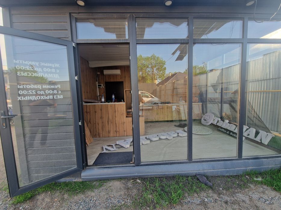 Киоск 5 ×4 утеплённый