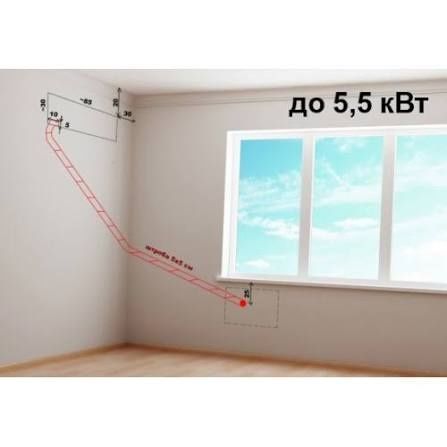 Прокладка медных труб для кондиционера