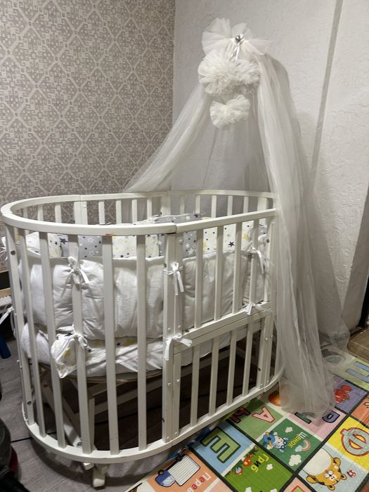 Продам детский манеж-кроватку трансформер 9в1