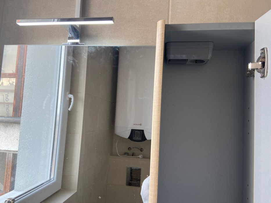 Чисто нов горен шкаф за баня-Айко