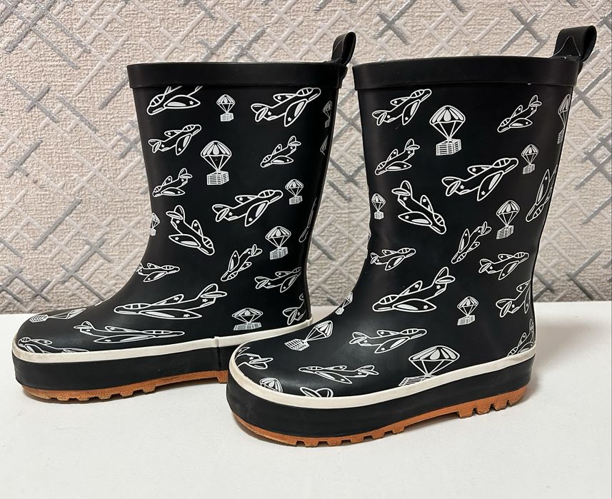 Детские резиновые сапоги