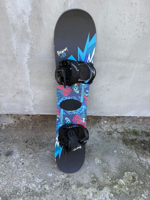 Placa snowboard copii Salomon 120cm + legaturi Step-in