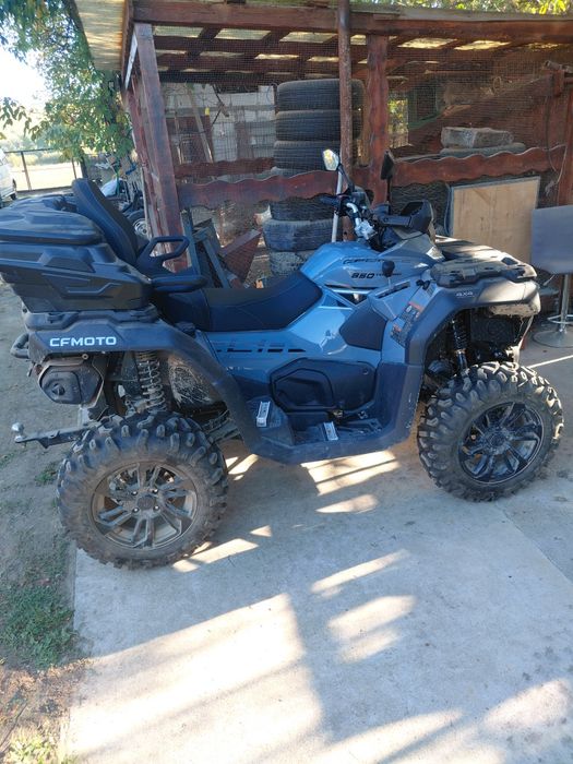 cf moto x8 850 doar 230 km