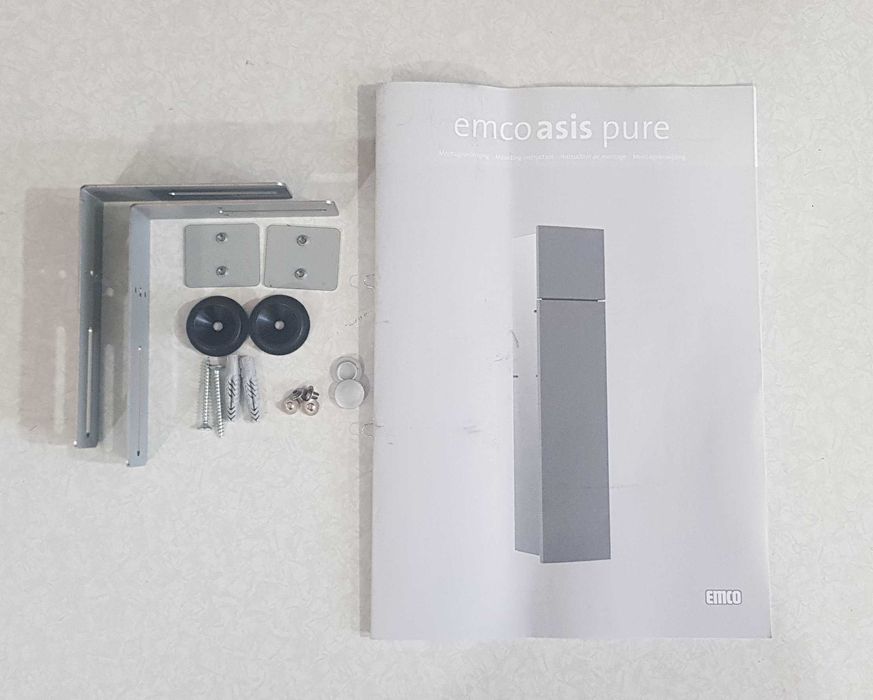 Dulap baie incastrat, Emco Asis Pure, modul pentru accesorii WC, alb