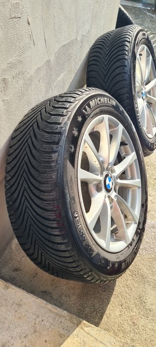 ROȚI Jante bmw OEM+Anvelope noi de iarnă  205.55.r16