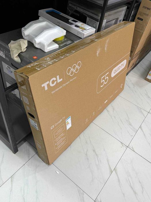 Телевизор TCL 55 QLED 4K Google TV гарантия, установка есть + доставка