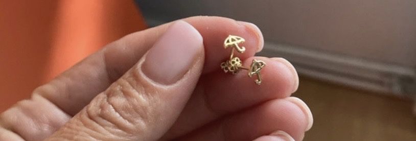 Cercei aur 1gram