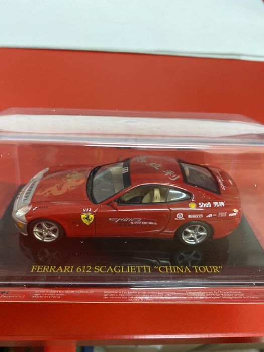 ALTAYA FERRARI 612 SCAGLIETTI “China tour” machetă auto scara 1:43