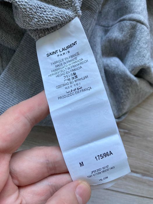 Saint Laurent PARIS мъжки суитчър суичър размер М