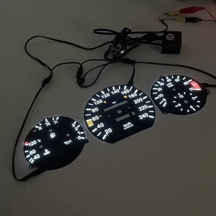 W124 AMG оптитрон шкалы щиток