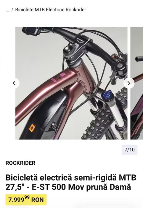 Bicicletă FĂRĂ BATERIE!!