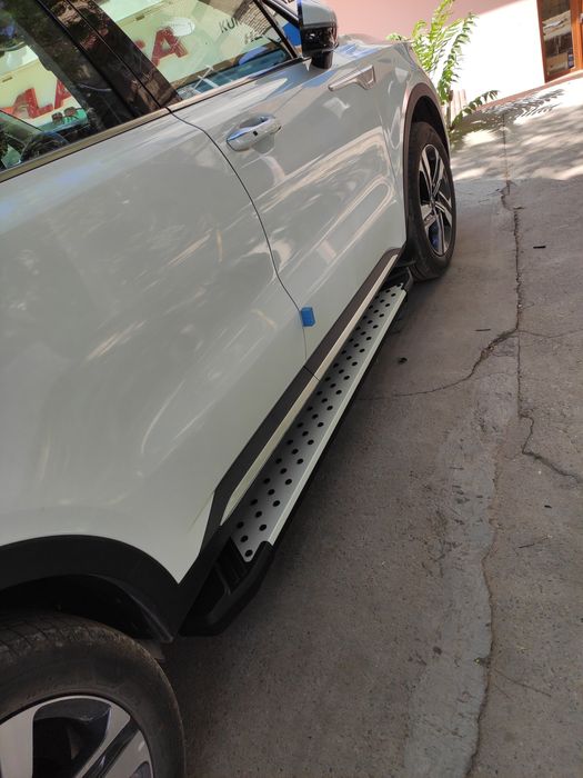 Порог площадка для КИА Соренто 3х видов