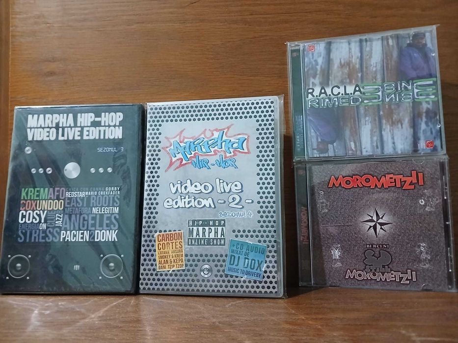 CD, Casete și Viniluri Hip Hop Românesc