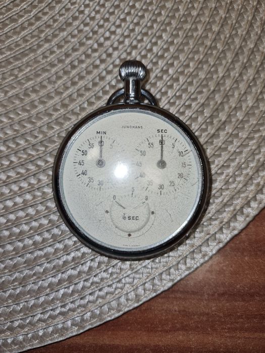 Немски джобен хронометър Junghans.