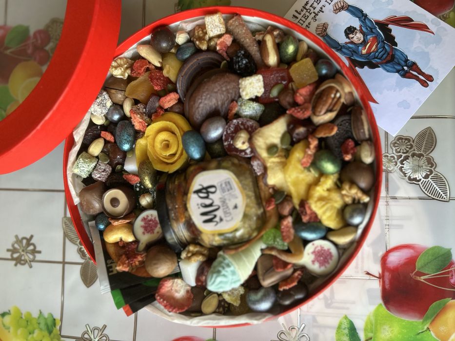 съедобные, полезные букеты и подарки