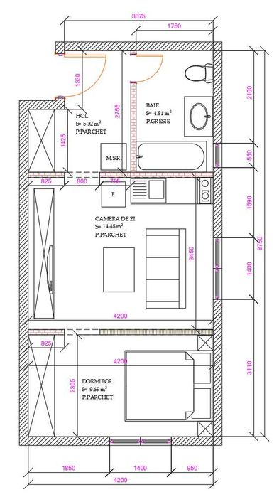Apartament [la gri] in Balan, Harghita (Oportunitate de investitie)