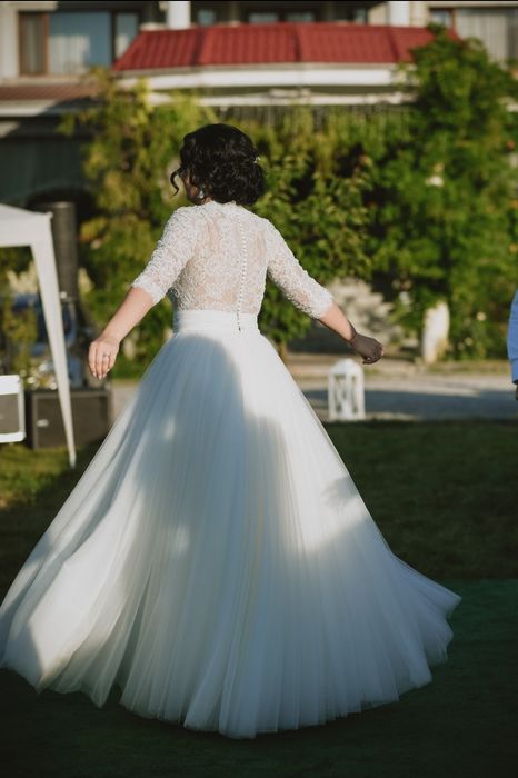 Rochie de mireasă, Atelier Mirandi, mărimea 38/40