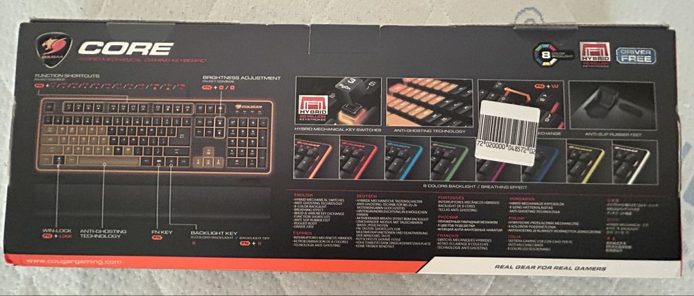 Гейминг клавиатура Cougar Core