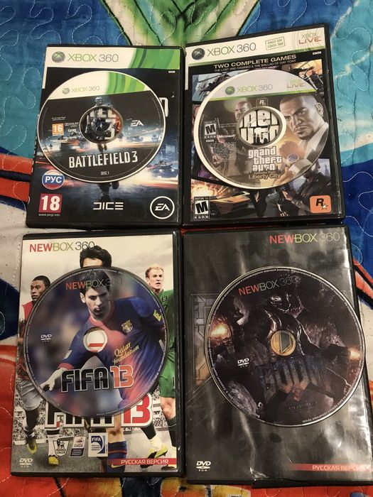 Диски на xbox 360 лт3.0