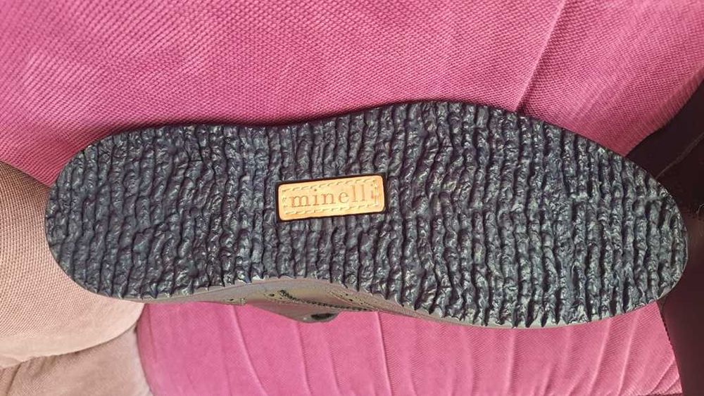 Ghete trendy full piele de la MINELLI marimea 44