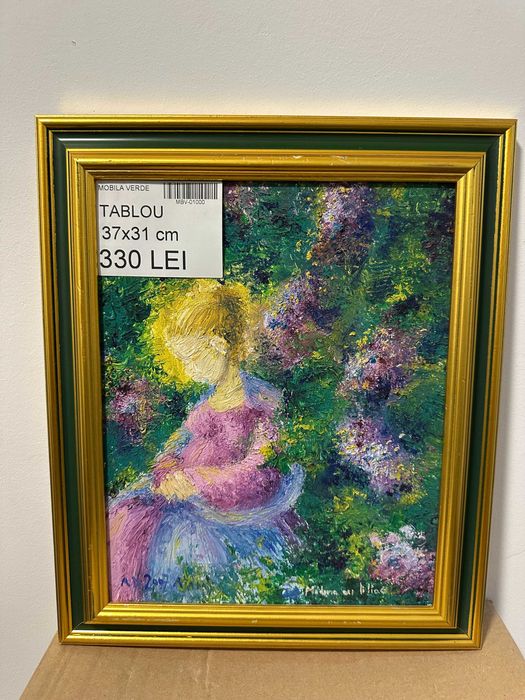 8 buc Tablou cu Picturi Diverse; Decoratiuni; Tablou Vintage cu flori