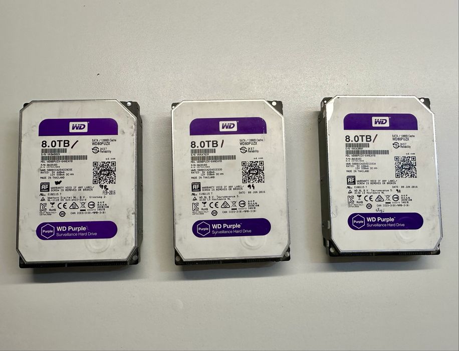 Жесткий диск 4 (8) TB WD Purple