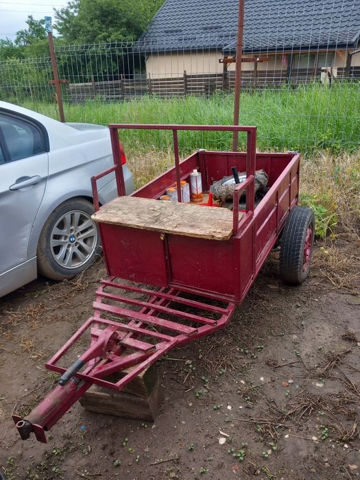 Remorca motocultor 7 cai