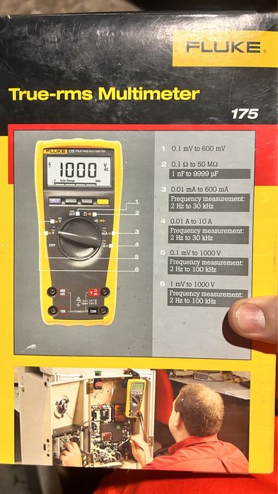 Fluke 175, мультиметр