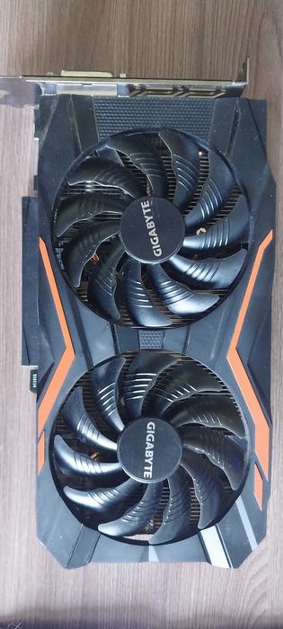 Видеокарта GTX 1050 ti Gigabyte