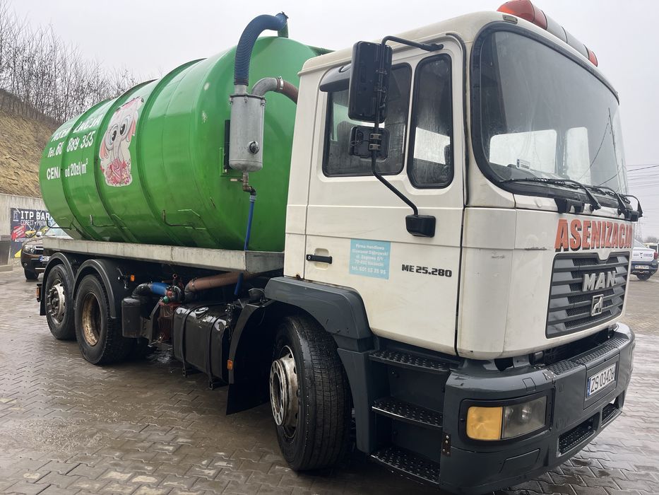 Autovidanja-vidanja-vitanja-cisterna Man  recent adusa