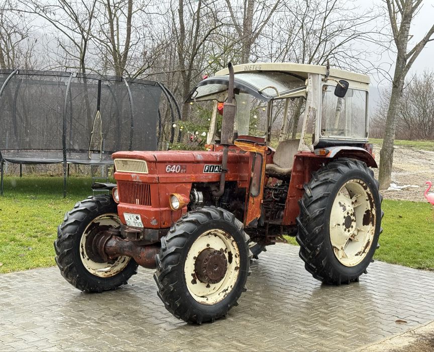 Tractor Fiat 640 DTC 4x4 central, servo, import recent, stare perfecta