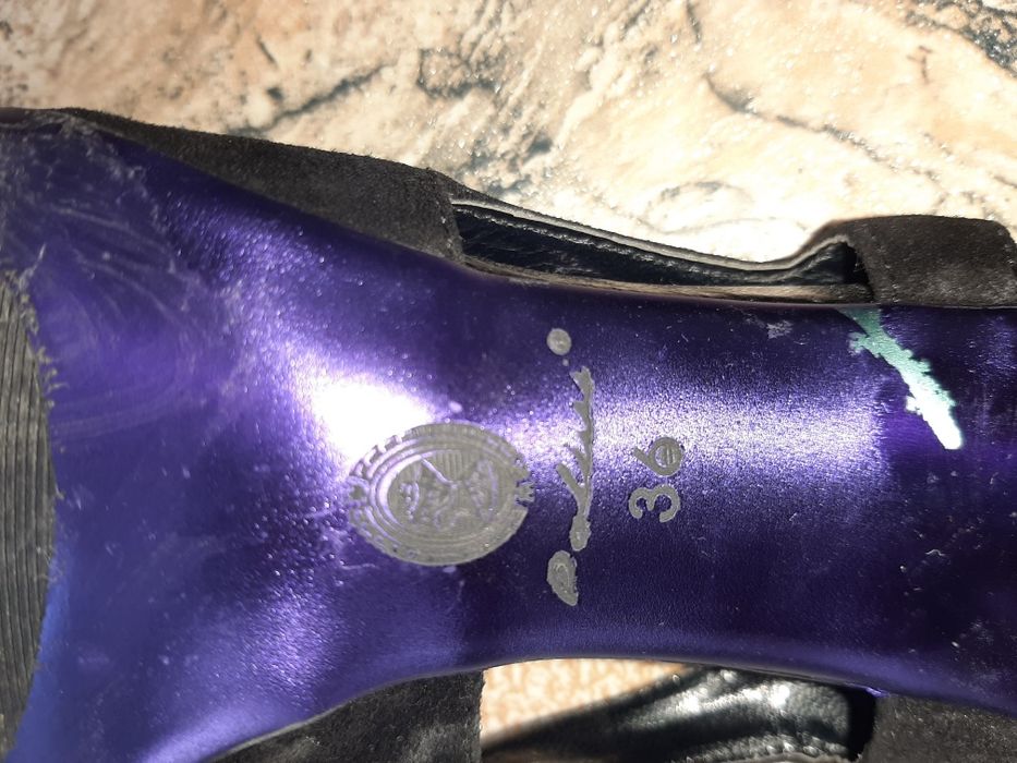 Басаножка, натурального замша