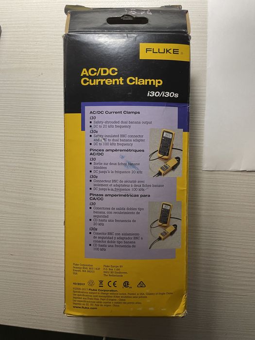 Флюк fluke i30 ac/dc current clamp