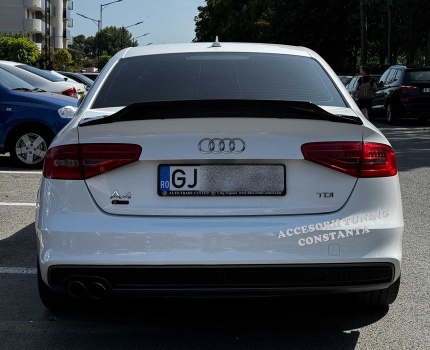 Eleron Portbagaj - Audi A4 B8 - B8.5 Berlina PSM Negru Lucios