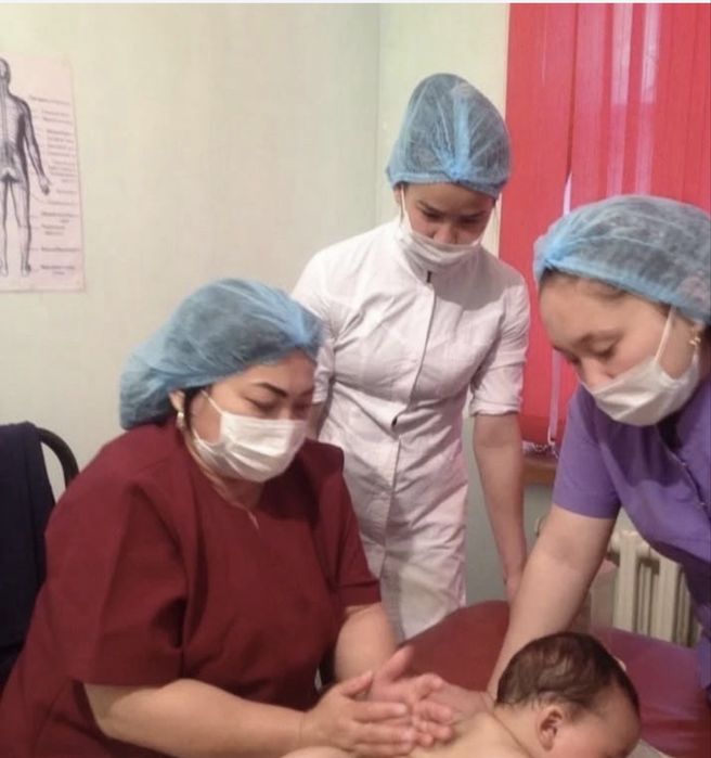 Детский( сәбилер) массаж емі, электрофорез парафин