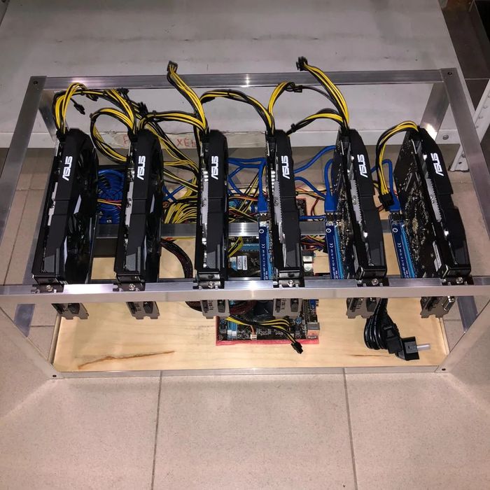 Майнинг ферма 155 хэш