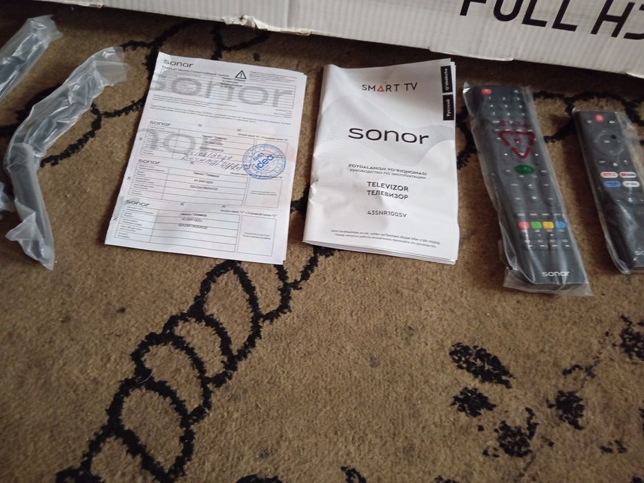 Продам телевизор смарт диоганаль 43 новый