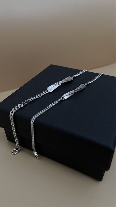 Парные браслеты из серебра