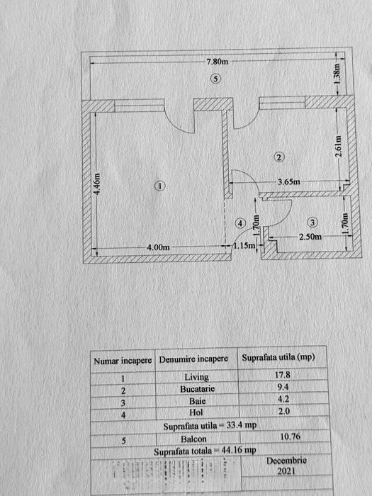 Garsoniera Prelungirea Ghencea | Bloc 2021 | Loc de parcare inclus | Mobilata