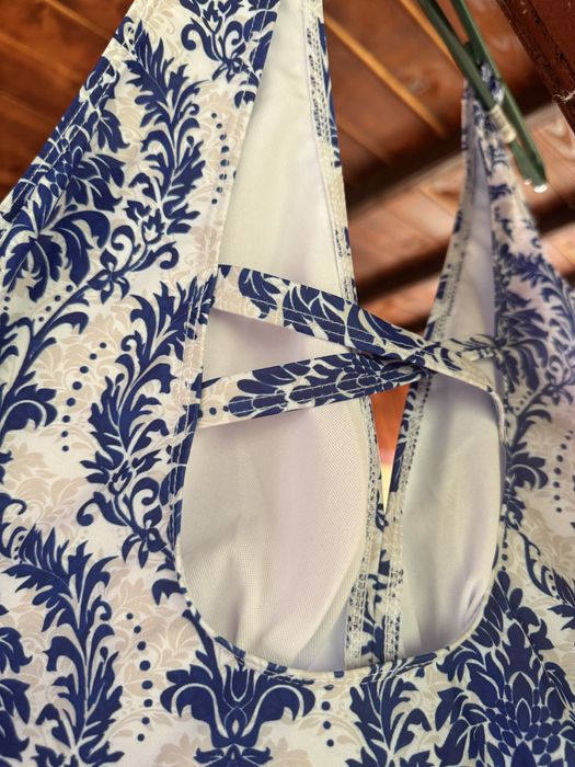 Costum de baie floral marime mare 4 XL de pe Sein