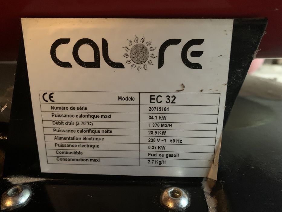 Generator aer cald pe motorina