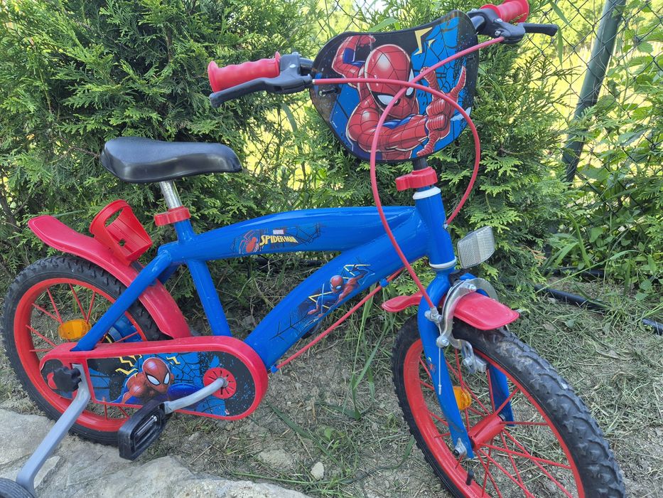 Bicicleta spiderman copii