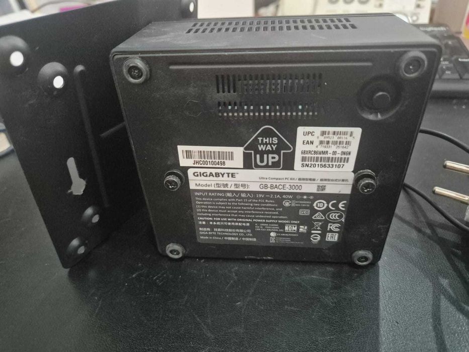 Мини ПК Gigabyte Brix GB-BACE-3000