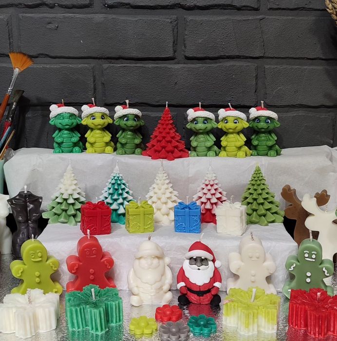 Силиконовые формы новогодние