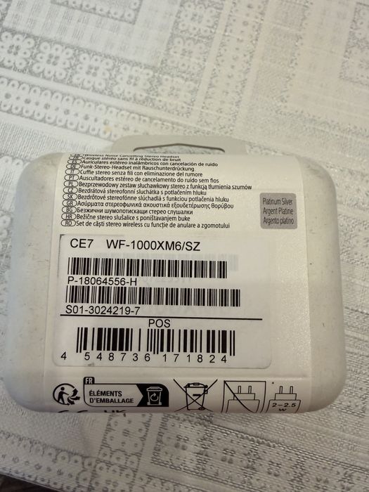 Продавам Sony WF-1000XM6-180 евро