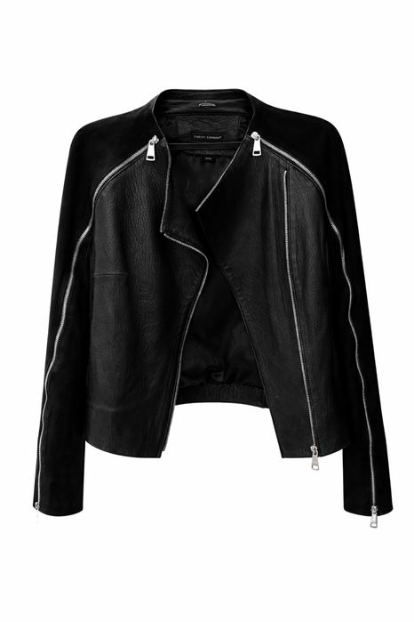 Кожаная куртка новая размер S