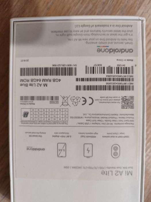 Продам телефон Mi A2 Lite