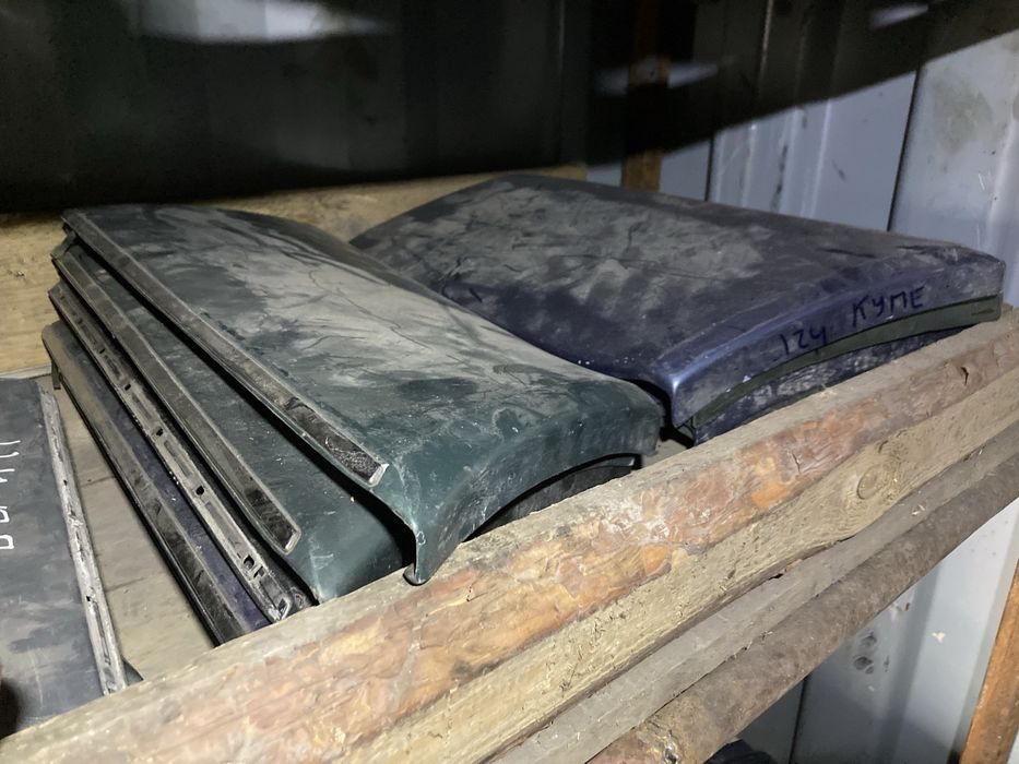 Накладки кузова листва Мерседес W124 купе / Mercedes W124 купе