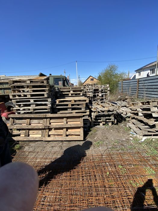 Продам поддоны использовались один раз